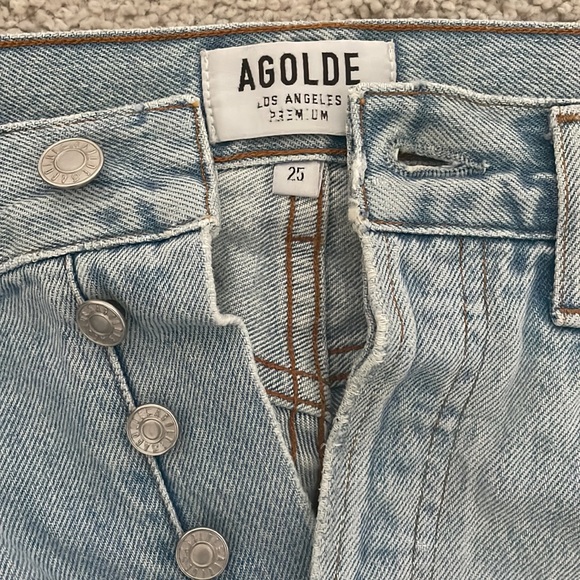 Size 25 Agolde Parker short - Picture 4 of 4